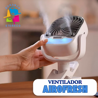 AIROFRESH™- Ventilador Rociador LED