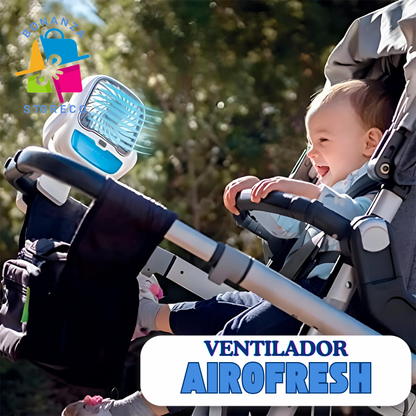 AIROFRESH™- Ventilador Rociador LED