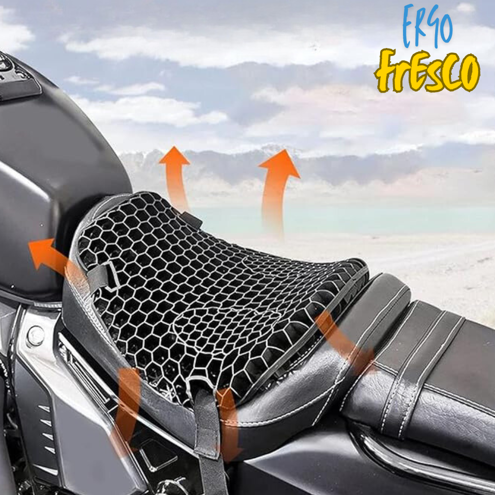 Ergo Fresco™ - Almohadilla de Moto Universal